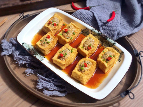 Kết hợp đậu phụ với nguyên liệu không ai ngờ tới, tôi có món ăn ngon sững sờ-4