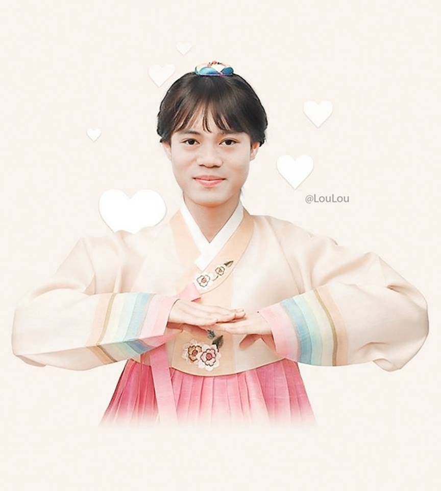 Ảnh chế cầu thủ Việt Nam hoá thành mỹ nhân cổ trang Hàn Quốc-7