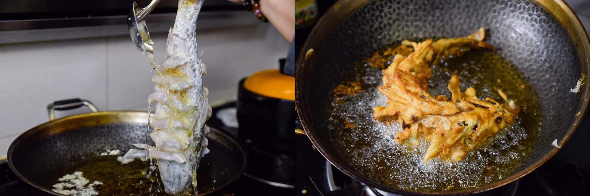 Món cá chiên giòn đẹp như nhà hàng tưởng không dễ mà dễ không tưởng-4