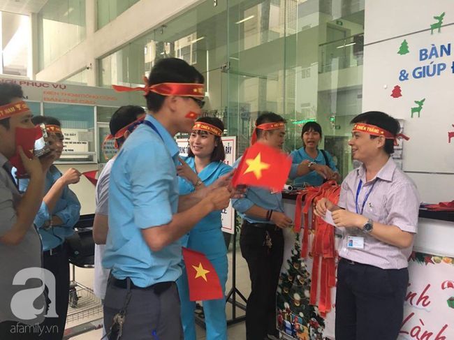 Hàng loạt bệnh viện ở Sài Gòn tổ chức xem chung kết AFF, bà bầu sắp đẻ cũng háo hức chờ quẩy cùng tuyển Việt Nam-1