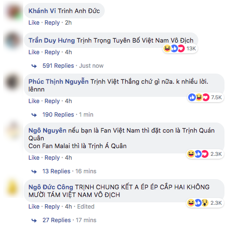 Trịnh Trọng Tuyên Bố Việt Nam Vô Địch! - cái tên hút hàng chục nghìn like dành cho ông bố nhờ dân mạng đặt tên cho con đúng hôm chung kết AFF Cup-2
