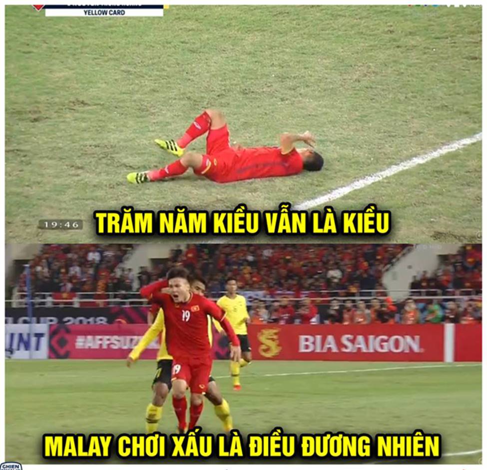 Ảnh chế ăn mừng chức vô địch AFF Cup 2018 của đội tuyển Việt Nam-10