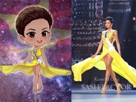 Trước giờ G, cùng ngắm lại bộ ảnh chibi tuyệt đẹp của H'hen Niê tại Miss Universe