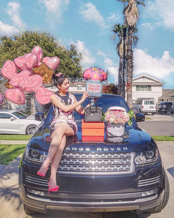 Cảnh nuôi con ngập siêu xe, hàng hiệu của Rich mom 9x Việt tại Mỹ, dân Tây cũng choáng-7