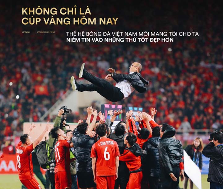 Không chỉ cúp vàng hôm nay, thế hệ bóng đá Việt Nam mới mang tới cho ta niềm tin vào những thứ tốt đẹp hơn-1