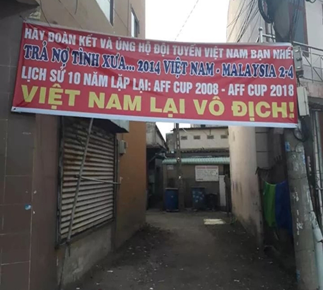 Những khẩu hiệu đi bão ăn mừng chức vô địch chất nhất Việt Nam-1