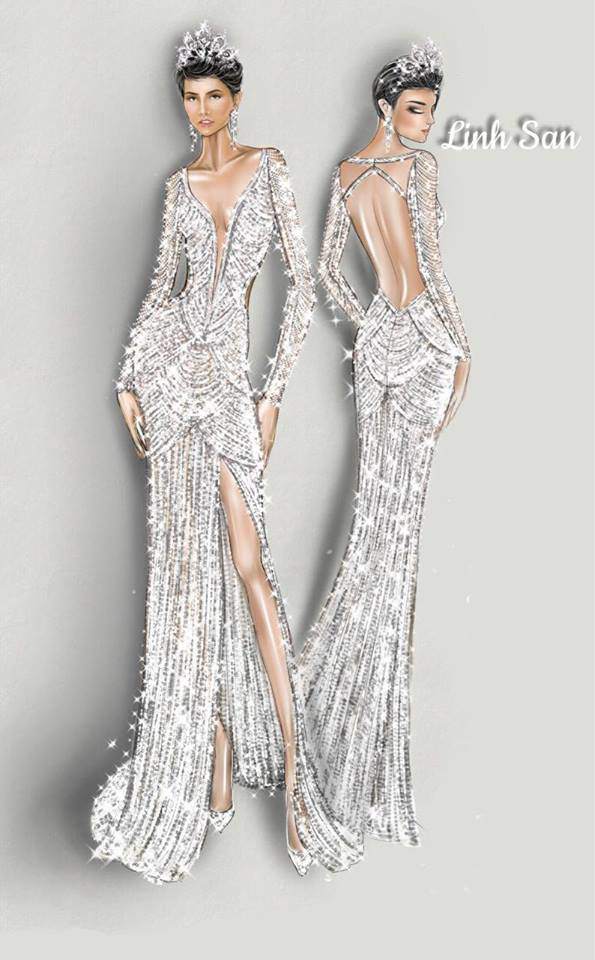 Cận cảnh chiếc váy 3000 viên đá quý như kim cương giúp HHen Niê làm nên kỳ tích-8