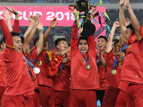 Clip: Những khoảnh khắc xúc động, tự hào của ĐT Việt Nam trong ngày vô địch AFF Cup