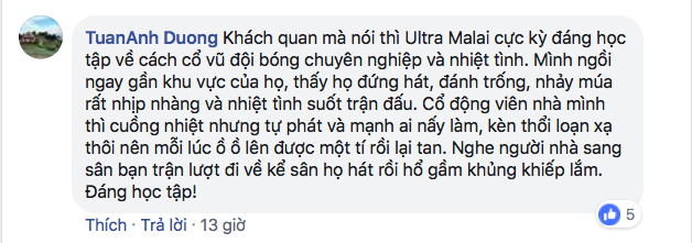 CĐV Việt Nam kêu gọi cấm kèn vuvuzela, trả lại bầu không khí trong sạch cho sân Mỹ Đình, đồng thời học hỏi cách cổ vũ chuyên nghiệp của Malaysia-8