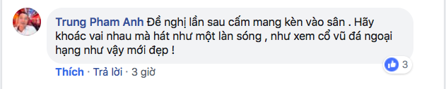 CĐV Việt Nam kêu gọi cấm kèn vuvuzela, trả lại bầu không khí trong sạch cho sân Mỹ Đình, đồng thời học hỏi cách cổ vũ chuyên nghiệp của Malaysia-11