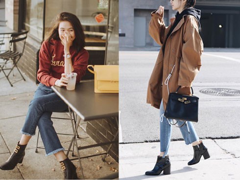 Ngắm 12 set đồ sau, các nàng sẽ nhận ra quần jeans + boots chính là cặp đôi giúp vẻ ngoài đạt 100% sành điệu