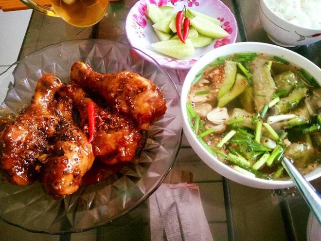 Gái Sài thành khoe những mâm cơm 3 người dưới 100k khiến ông xã lẫn mẹ chồng tâm phục-14