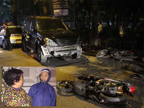 Nữ lái xe Lexus đâm 6 người bị thương có biểu hiện sử dụng rượu, bia-2