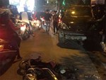 Ô tô Lexus tông gần chục xe trên phố Hà Nội: Xác định danh tính nữ tài xế say xỉn-2