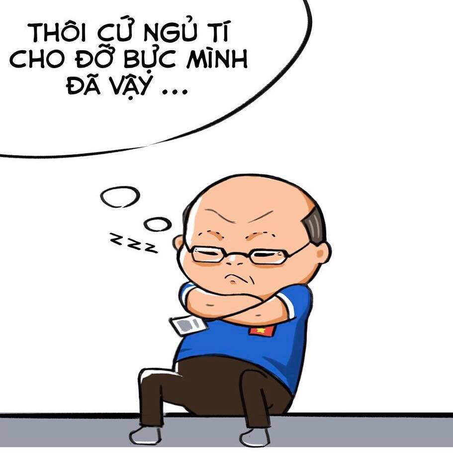 Nếu có truyện tranh về đội bóng Việt, HLV Park Hang-seo hẳn là ông thầy cute phô mai que nhất-10