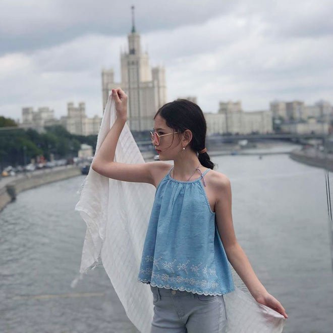 Em gái xinh như thiên thần của thủ môn Văn Lâm khiến dân mạng ngất ngây-3