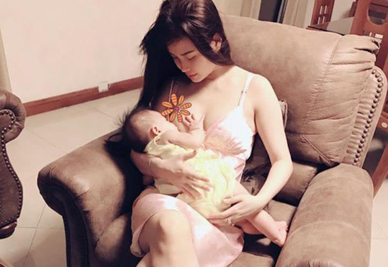 12 mỹ nhân vòng 1 ngoại cỡ vén áo cho con bú đẹp đến nghẹt thở-5