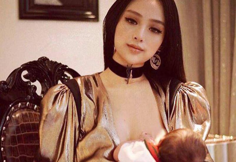 12 mỹ nhân vòng 1 ngoại cỡ vén áo cho con bú đẹp đến nghẹt thở-9