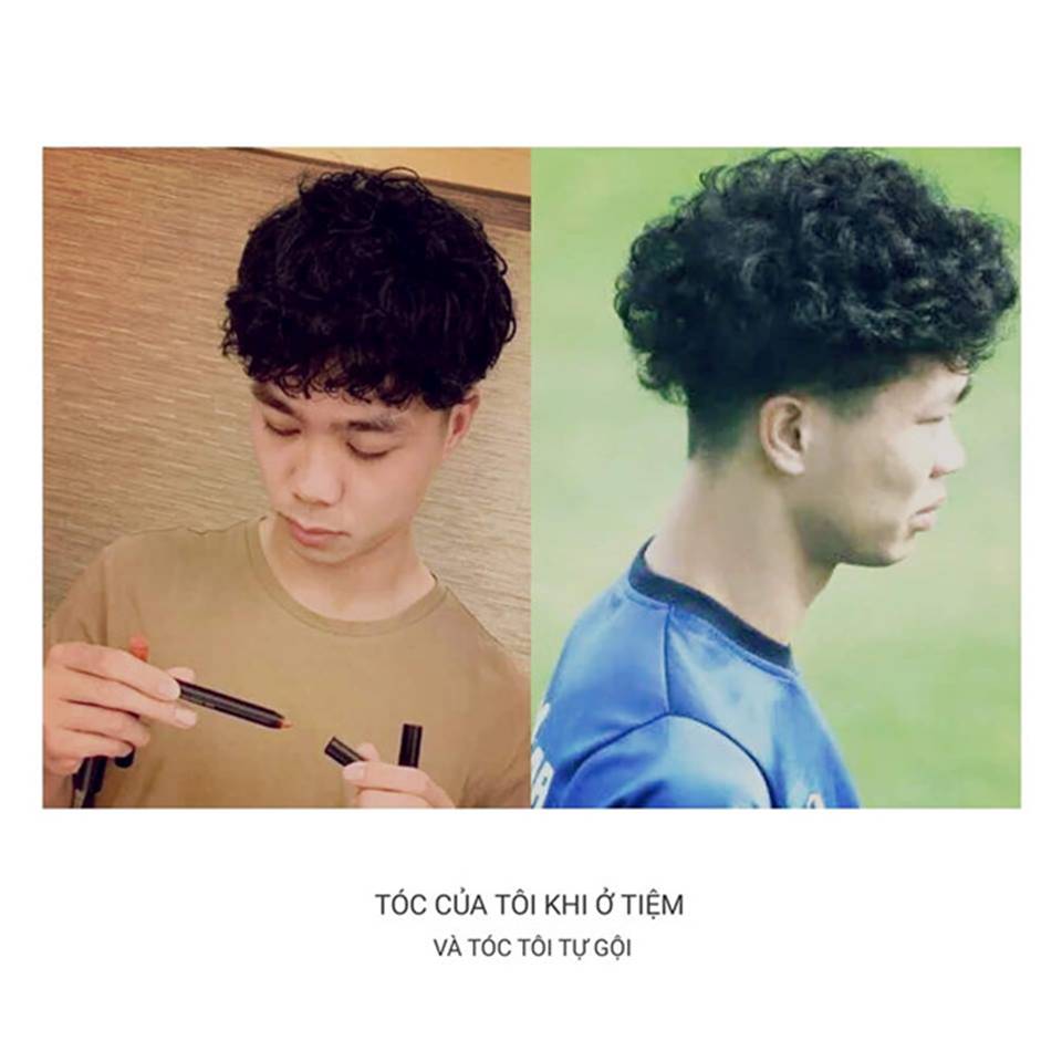 Dân mạng chế ảnh kiểu tóc xoăn mới của Công Phượng-2