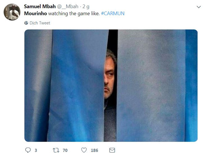 HLV Mourinho bị chế nhạo sau trận thắng 5-1 của MU-4