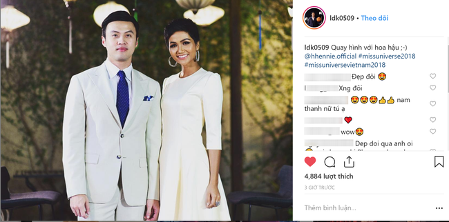 Chỉ chụp 1 bức hình, dân mạng lập tức bỏ rơi Bích Phương, gán ghép Shark Lê Đăng Khoa với HHen Niê nhiệt tình-1