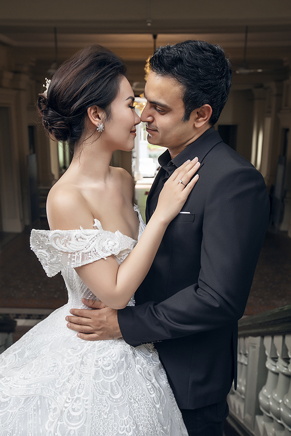 Sau khi khoe bạn trai Ấn Độ, Võ Hạ Trâm tuyên bố kết hôn vào tháng 1 và tung luôn ảnh cưới-3