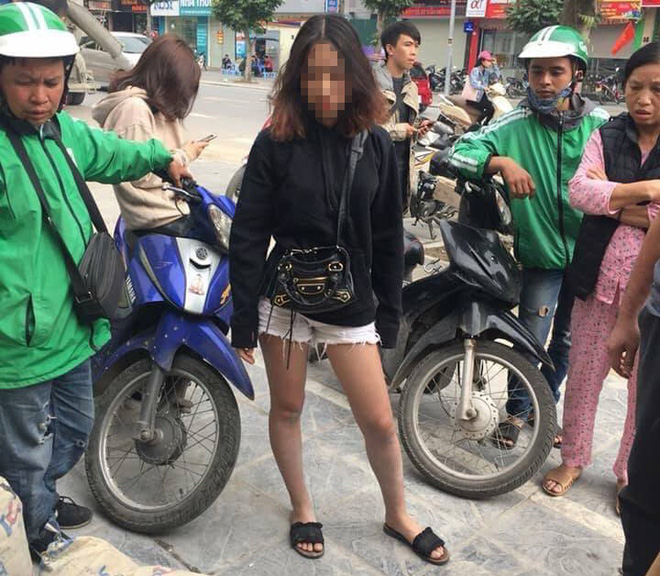 Cô gái trẻ nằm gục trên đường sau cuộc ẩu đả, nghi do đánh ghen-2