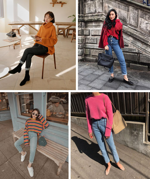 Mùa lễ hội, các nàng sẽ chẳng thể bỏ qua áo len màu mè cùng bí kíp diện vừa xinh lại nổi bần bật sau-3