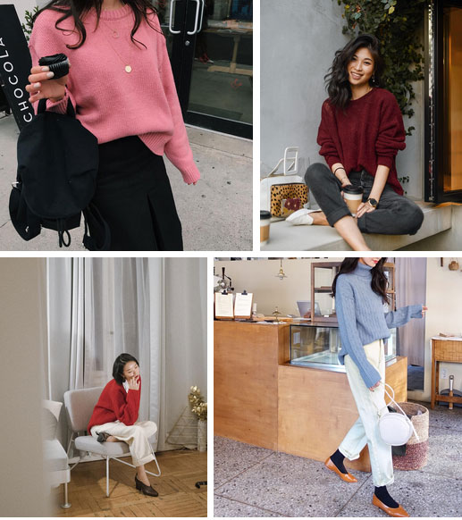 Mùa lễ hội, các nàng sẽ chẳng thể bỏ qua áo len màu mè cùng bí kíp diện vừa xinh lại nổi bần bật sau-4