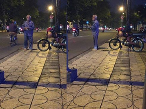 Ông già Noel áo xanh và niềm vui nho nhỏ trị giá 15 nghìn đồng giữa Sài Gòn hoa lệ gây xúc động-2