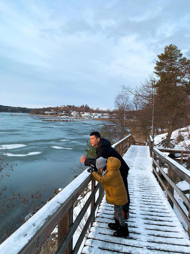 Đại gia đình nhà Hồ Ngọc Hà đã diện kiến họ nhà trai Kim Lý tại Thụy Điển-3