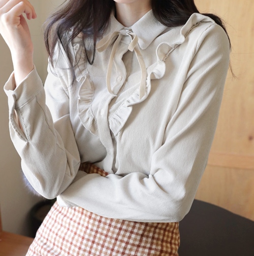 Mách nữ công sở cách mặc sơ mi tiểu thư cực thanh lịch-1