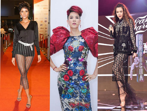 Chốt sổ những ngày cuối năm với 9 bộ cánh phô diễn da thịt táo bạo nhất của các người đẹp Vbiz-11