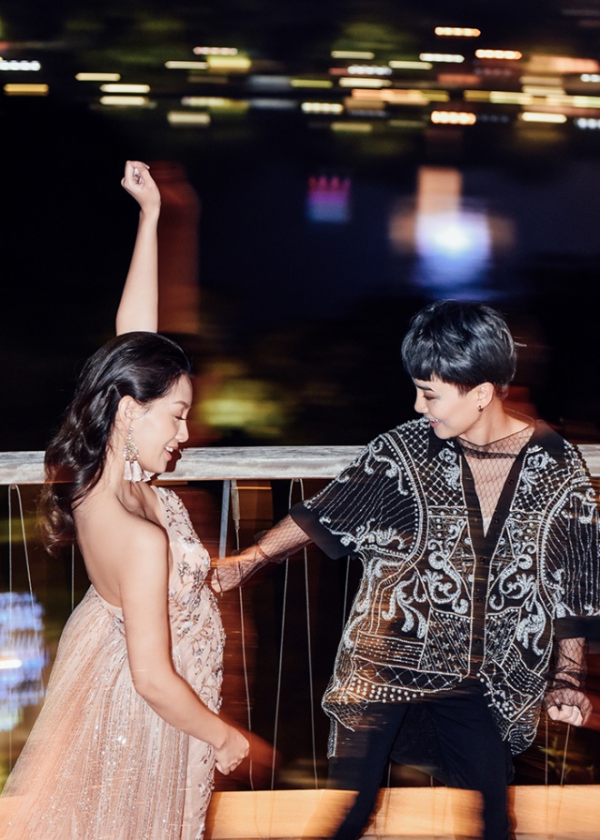 Loạt ảnh sang chảnh của MC VTV Quỳnh Chi bên người tình tin đồn đồng giới-3