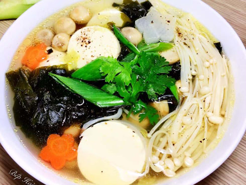 Mẹ nấu canh rong biển kiểu này vừa ngon lại chẳng tanh, cả nhà ăn nhanh kẻo hết-5