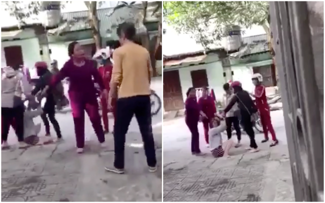 Xôn xao hình ảnh 2 mẹ con cùng đi đánh ghen, lột đồ cô nhân tình bất chấp can ngăn: Thương nó, ai thương con tôi!-2