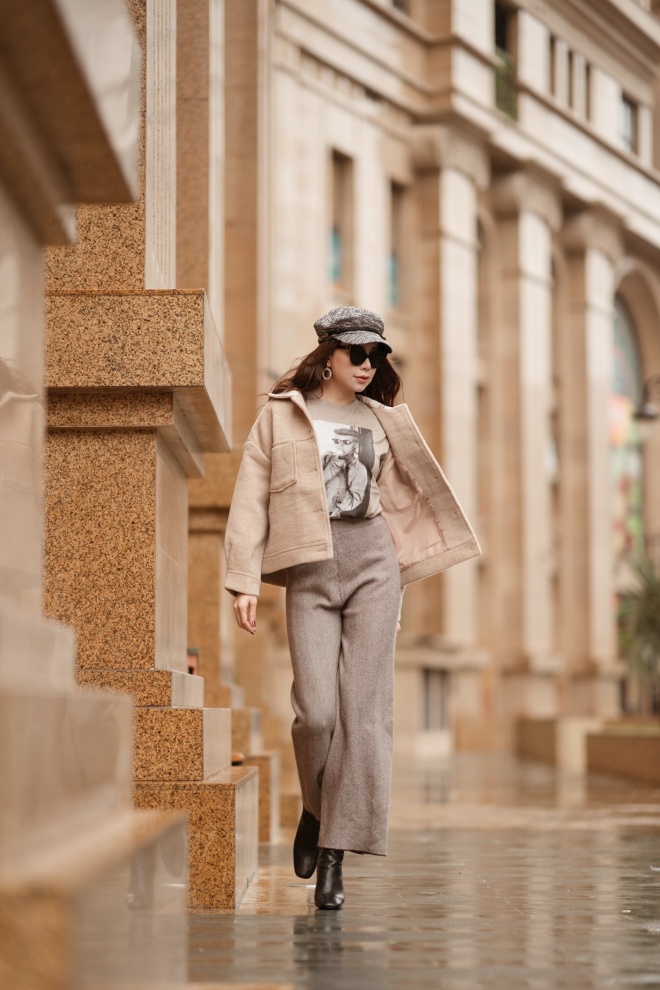 Sau khi tuyên bố làm mẹ đơn thân, Trà Ngọc Hằng khoe vẻ đẹp đầy kiêu hãnh giữa trời đông Hà Nội-8