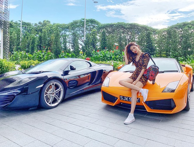 Lan Khuê sau 2 tháng lấy chồng đại gia: Ở biệt thự đồ sộ, xài hàng hiệu đắt đỏ-9