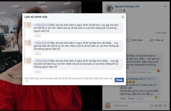 Được khuyên xóa hình xăm ở ngực đi sẽ đẹp hơn, MC Hoàng Linh đã phản pháo nhẹ nhàng mà cực gắt-5
