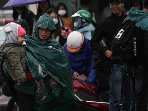 Bắc Bộ căng mình đón mưa rét kỷ lục, Hà Nội xuống 9 độ C-2