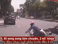 Video: Loạt tình huống giao thông bi hài của các nữ 'ninja' đường phố 2018
