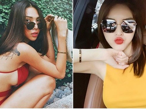 Hoa hậu Kỳ Duyên - người mẫu Minh Triệu bị phát hiện cùng đeo 'tín vật tình yêu' chỉ các cặp tình nhân mới sử dụng
