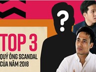 3 sao nam đoạt Cúp 'Quý ông Scandal' của năm 2018: Trường Giang, Phạm Anh Khoa vẫn thua xa người đàn ông này