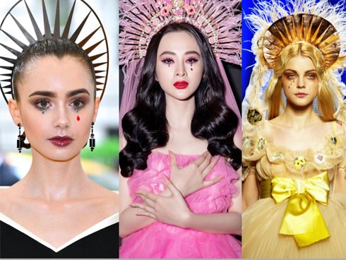 Angela Phương Trinh bị so sánh là 'bản fake' của Lily Collins ở Met Gala 2018 và phản ứng thú vị của cộng đồng mạng