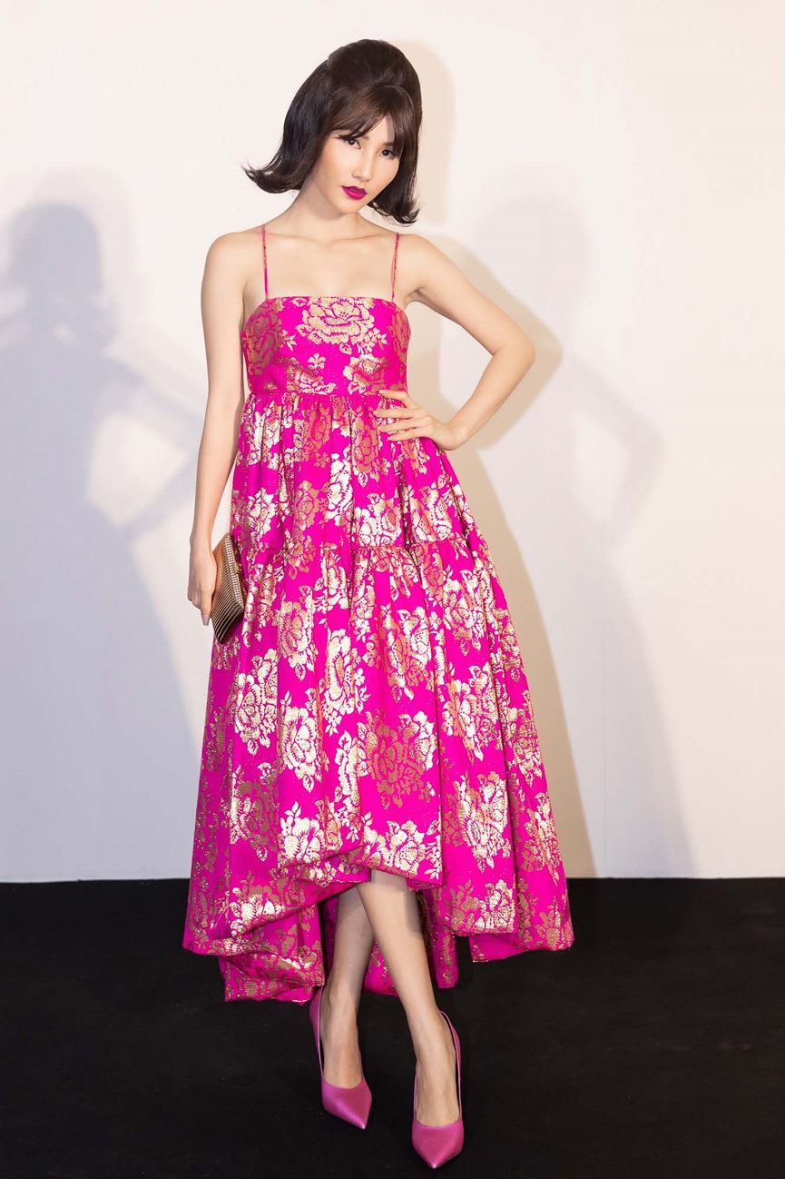 Hoa hậu Thu Thảo tái xuất sau sinh con, vẫn đẹp tựa thần tiên tỷ tỷ-8