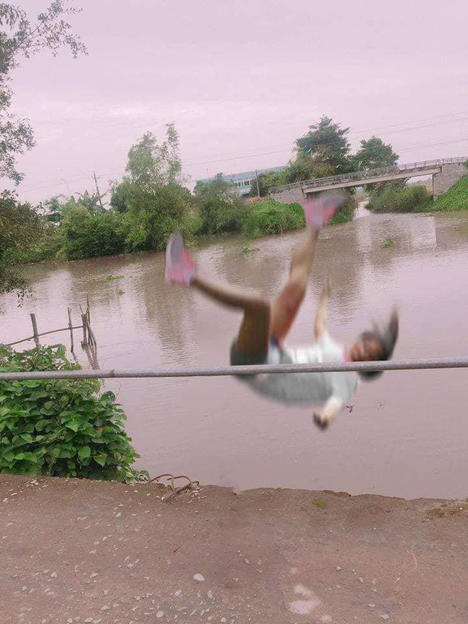 Cô gái ngã lộn cổ xuống sông sau phút giây miệt mài tạo dáng chụp ảnh-2