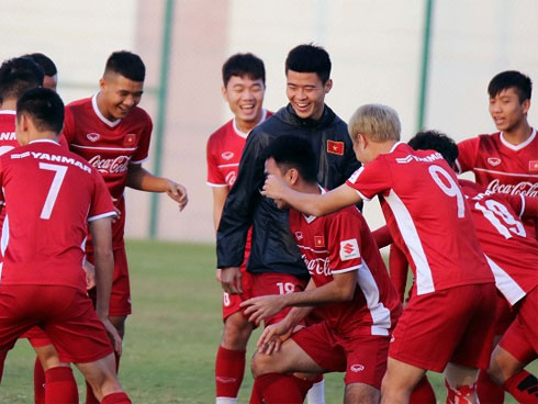 Tuyển Việt Nam đón tin vui trên đất Qatar-8