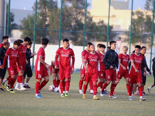 Nụ cười ngập tràn trong buổi tập đầu tiên của ĐTVN trên đất Qatar-3