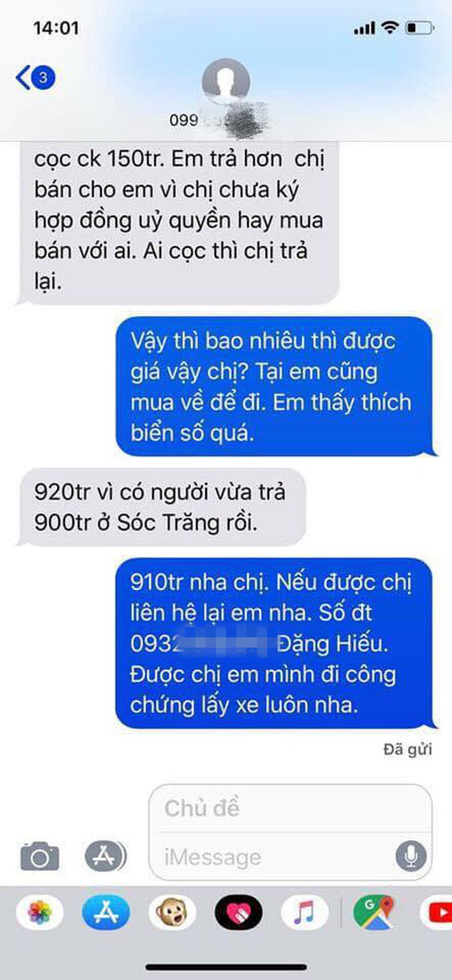 Người phụ nữ rao bán xe máy 30 triệu có biển số đại phát tài: Đủ 8 tỷ thì liên hệ với chị-3