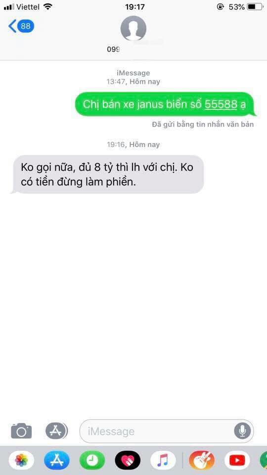 Người phụ nữ rao bán xe máy 30 triệu có biển số đại phát tài: Đủ 8 tỷ thì liên hệ với chị-4